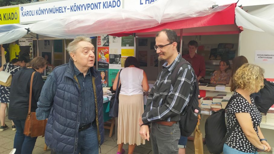 Kovács Dezső és Bodrogi Csongor 2023 könyvhét